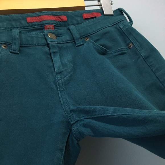 Banana Republic Teal Green Skinny Jeans Petite - Picture 6 of 8